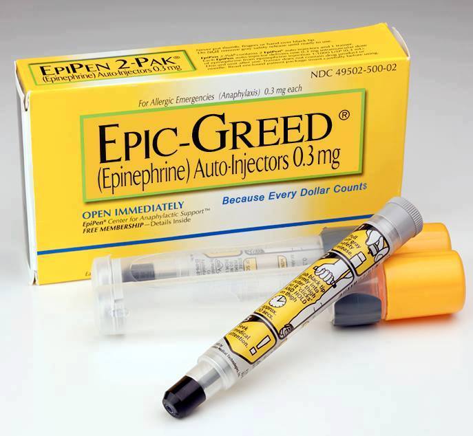 #Mylan #EpiPen #Greed