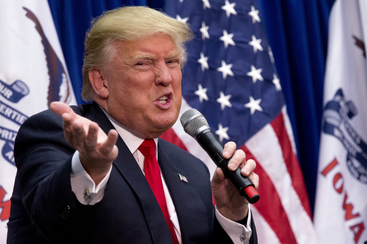 Donald Trump is giving us all a big middle finger.