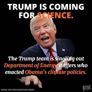 Trump is Coming for Science